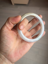 Load image into Gallery viewer, 58mm Certified Type A 100% Natural white/light purple/yellow/brown (FU Lu SHOU)Jadeite Jade bangle BM50-7039