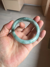 Load image into Gallery viewer, 54.3mm Certified 100% natural Type A dark green jadeite jade bangle BN12-7067