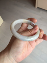 Load image into Gallery viewer, 57.5mm Certified Type A 100% Natural white/yellow/brown (golden sand) Jadeite Jade bangle BM52-7050