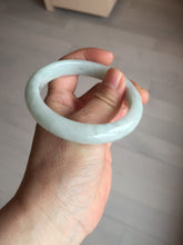 Load image into Gallery viewer, Shopify only. 55mm Certified type A 100% Natural green/white/purple Jadeite bangle AX142 Add on item
