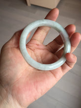 Load image into Gallery viewer, Shopify only. 55mm Certified type A 100% Natural green/white/purple Jadeite bangle AX142 Add on item