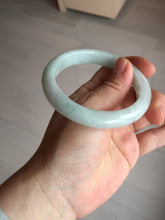 Load image into Gallery viewer, Shopify only. 55mm Certified type A 100% Natural green/white/purple Jadeite bangle AX142 Add on item