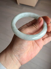 Load image into Gallery viewer, Shopify only. 55mm Certified type A 100% Natural green/white/purple Jadeite bangle AX142 Add on item
