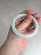 Load image into Gallery viewer, 52.5mm certified 100% natural Type A light  green white jadeite jade bangle AR116-9424