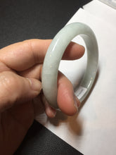 Load image into Gallery viewer, Shopify only. 55mm Certified type A 100% Natural green/white/purple Jadeite bangle AX142 Add on item