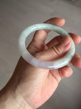 Load image into Gallery viewer, 55mm certified 100% natural type A green/purple/brown round cut jadeite jade bangle AU32-1339