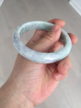Load image into Gallery viewer, 59mm Certified Type A 100% Natural sunny green purple Jadeite Jade bangle BP38-1181