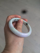 Load image into Gallery viewer, 54.5mm Certified 100% natural Type A green/purple jadeite jade bangle AH88-0772