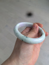 Load image into Gallery viewer, 54.5mm Certified 100% natural Type A green/purple jadeite jade bangle AH88-0772