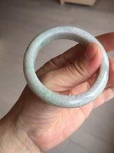 Load image into Gallery viewer, 51.5mm 100% natural type A green/white/purple jadeite jade bangle BM48-8044