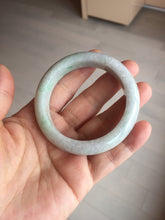 Load image into Gallery viewer, 51.5mm 100% natural type A green/white/purple jadeite jade bangle BM48-8044