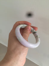Load image into Gallery viewer, 54.5mm Certified 100% natural Type A green/purple jadeite jade bangle AH88-0772
