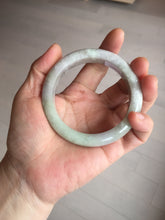 Load image into Gallery viewer, 56.7mm 100% natural type A green/white/purple jadeite jade bangle BM47-8037(certificate is lost)