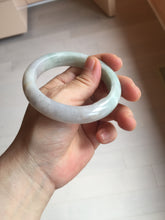 Load image into Gallery viewer, 56.5mm certified 100% natural Type A light green purple red(FU LU SHOU) jadeite jade bangle PC136-9157