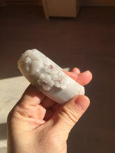 Load image into Gallery viewer, 58mm 100% natural white/gray/pink/brown/purple Quartzite (Shetaicui jade) carved flowers bangle XY111