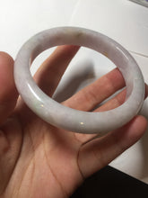 Load image into Gallery viewer, 60mm Certified Type A 100% Natural sunny green/white/purple Jadeite Jade bangle BL4-0367