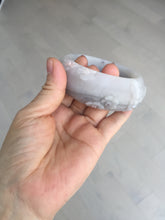Load image into Gallery viewer, 58mm 100% natural white/gray/pink/brown/purple Quartzite (Shetaicui jade) carved flowers bangle XY111