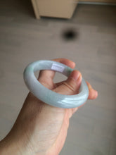 Load image into Gallery viewer, 55mm Certified type A 100% Natural green/white/purple Jadeite jade bangle BG32-0318