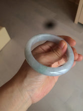 Load image into Gallery viewer, 55mm Certified type A 100% Natural green/white/purple Jadeite jade bangle BG32-0318