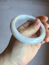 Load image into Gallery viewer, 54.5mm Certified Type A 100% Natural white purple Jadeite bangle AY130-6662