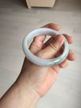 Load image into Gallery viewer, 57.7mm Certified 100% natural Type A dark green white gray purple brown jadeite jade bangle AD119-3012