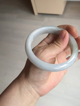 Load image into Gallery viewer, 57.7mm Certified 100% natural Type A dark green white gray purple brown jadeite jade bangle AD119-3012