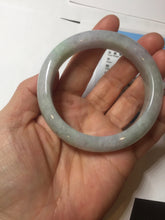 Load image into Gallery viewer, 55.5mm certified 100% natural Type A green purple red round cut jadeite jade bangle AA96-9152