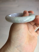 Load image into Gallery viewer, 54mm Certified Type A 100% Natural light green purple Jadeite Jade bangle PC98-9150