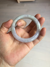 Load image into Gallery viewer, 54mm Certified Type A 100% Natural light green purple Jadeite Jade bangle PC98-9150