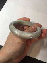 Load image into Gallery viewer, 56.7mm 100% natural type A green/white/purple jadeite jade bangle BM47-8037(certificate is lost)