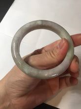 Load image into Gallery viewer, 56.7mm 100% natural type A green/white/purple jadeite jade bangle BM47-8037(certificate is lost)
