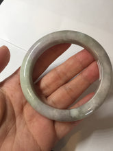Load image into Gallery viewer, 56.7mm 100% natural type A green/white/purple jadeite jade bangle BM47-8037(certificate is lost)