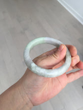 Load image into Gallery viewer, 56.7mm 100% natural type A green/white/purple jadeite jade bangle BM47-8037(certificate is lost)