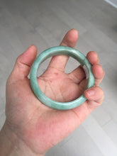 Load image into Gallery viewer, 54.9mm certified natural Type A apple green red jadeite jade bangle BN10-7078