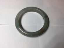 Load image into Gallery viewer, 56.2mm certified Type A 100% Natural green/red/gray/purple (FU LU SHOU) Jadeite Jade bangle BL78-8659