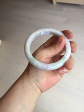 Load image into Gallery viewer, 60mm certified Type A 100% Natural light green red purple (Fu Lu Shou) Jadeite Jade bangle PC96-8467