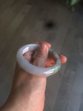 Load image into Gallery viewer, 52.8mm Certificated light green, white, purple, brown jadeite jade bangle K129-0614