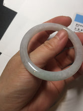 Load image into Gallery viewer, 49mm certified 100% natural Type A icy watery sunny green white yellow jadeite jade bangle BN70-9367
