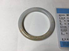 Load image into Gallery viewer, 58mm Certified Type A 100% Natural white/light purple/yellow/brown (FU Lu SHOU)Jadeite Jade bangle BM50-7039