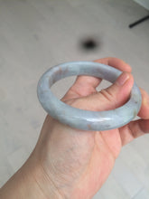 Load image into Gallery viewer, 57.7mm certified Type A 100% Natural red/brown/purple/gray Jadeite Jade bangle BG56-0312