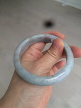 Load image into Gallery viewer, 57.7mm certified Type A 100% Natural red/brown/purple/gray Jadeite Jade bangle BG56-0312