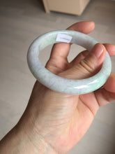 Load image into Gallery viewer, 57.2mm Certified Type A 100% Natural sunny green purple Jadeite Jade bangle BP43-0620
