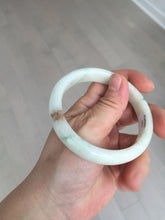 Load image into Gallery viewer, 58mm Certificate light green white orange green jadeite jade bangle BQ68(1013)