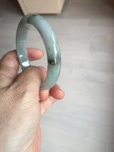 Load image into Gallery viewer, 52.3mm certified 100% natural Type A icy watery dark green jadeite jade bangle AH103-4490