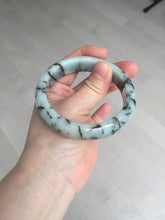 Load image into Gallery viewer, 58mm certified Type A 100% Natural light green/blue/dark green bamboo forest Jadeite Jade bangle BK132-(5294)