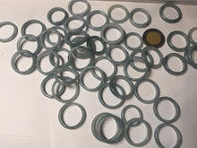 Load image into Gallery viewer, 100% natural type A green/blue/purple Guatemala jadeite jade band ring group AT111