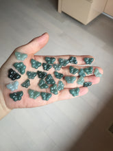 Load image into Gallery viewer, 100% Natural type A icy watery  light dark green/blue/gray/black Guatemala Jadeite Jade butterfly pendant BP177