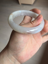 Load image into Gallery viewer, 56mm certified 100% natural type A icy watery white red purple jadeite jade bangle AH98-0544