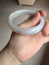 Load image into Gallery viewer, 56mm certified 100% natural type A icy watery white red purple jadeite jade bangle AH98-0544
