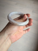Load image into Gallery viewer, 56mm certified 100% natural type A icy watery white red purple jadeite jade bangle AH98-0544